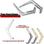 Sequential Amber & White Fang Lights for Polaris RZR XP 4 1000 (2018–2023)