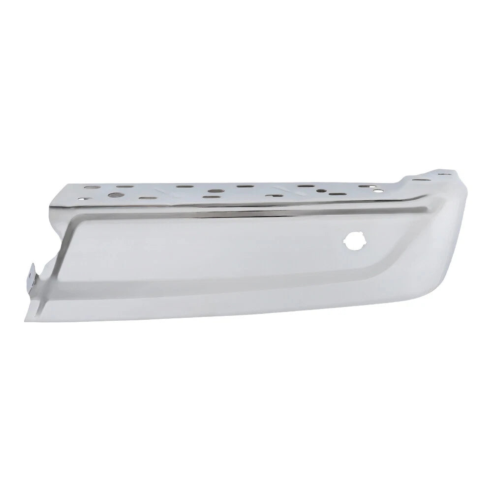 Rear Bumper Wrap Corner RH with 2 Sensor Holes Chrome for Ford F150 (2021–2023)