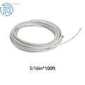 5/16" Galvanized Cable 7×19 100 FT 1120LBS for Fencing, Pulley