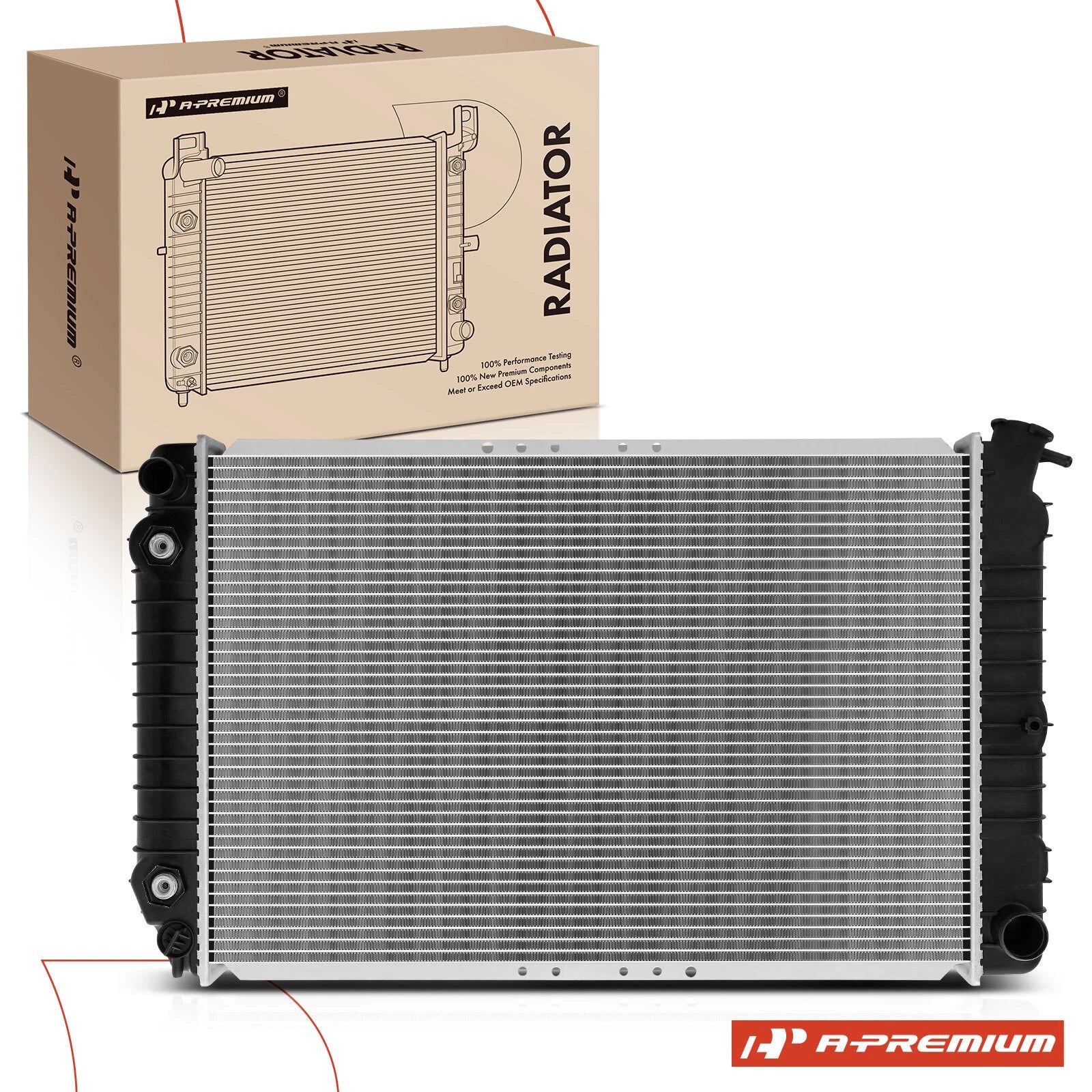 Radiator with Engine Oil Cooler for Buick Century (1997–2005)