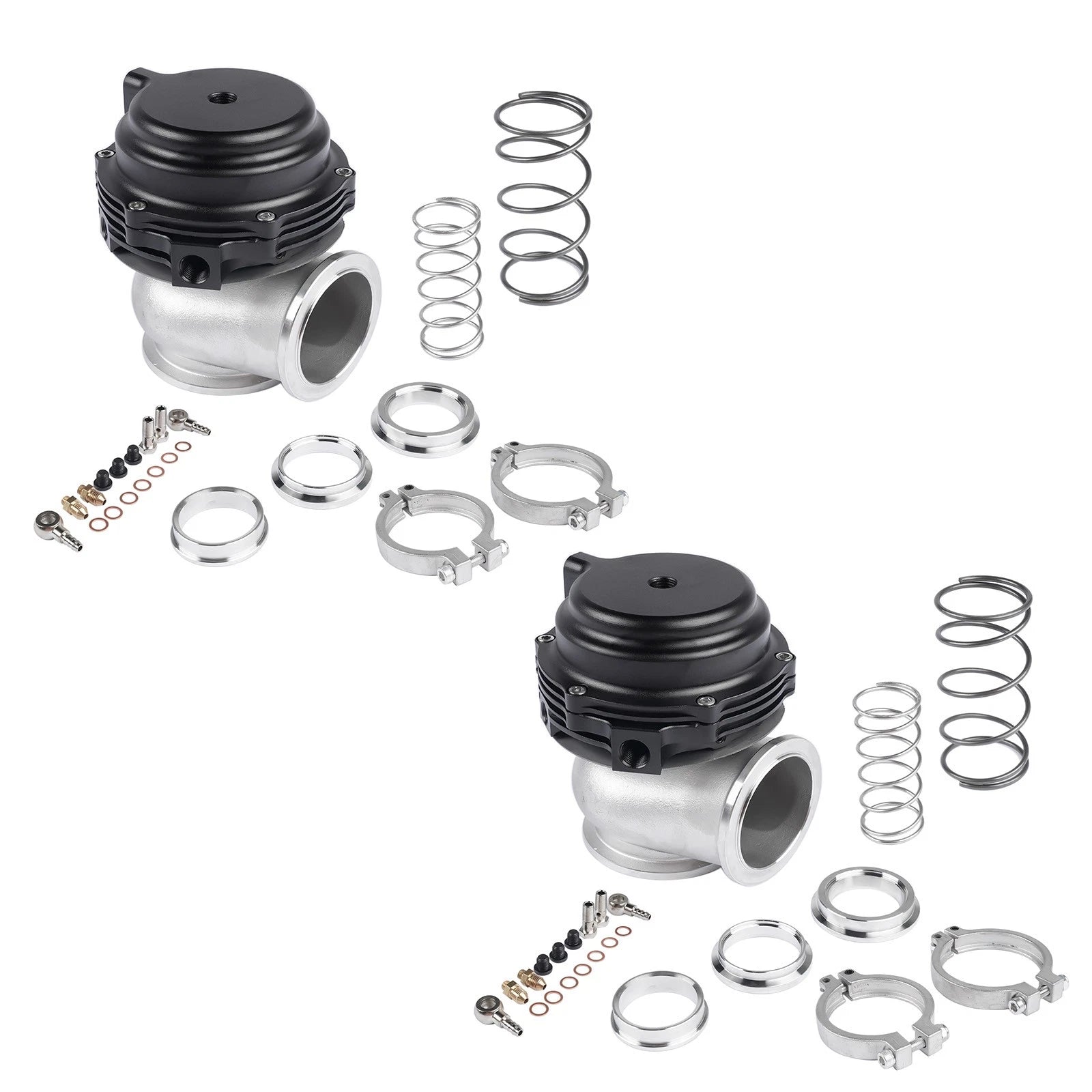 Pair External Cooled Turbo Wastegate for Universal Turbos (44mm)