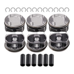 6x Pistons & Rings Set for VW Audi Porsche 3.0T V6 EA839 (2006–2021)