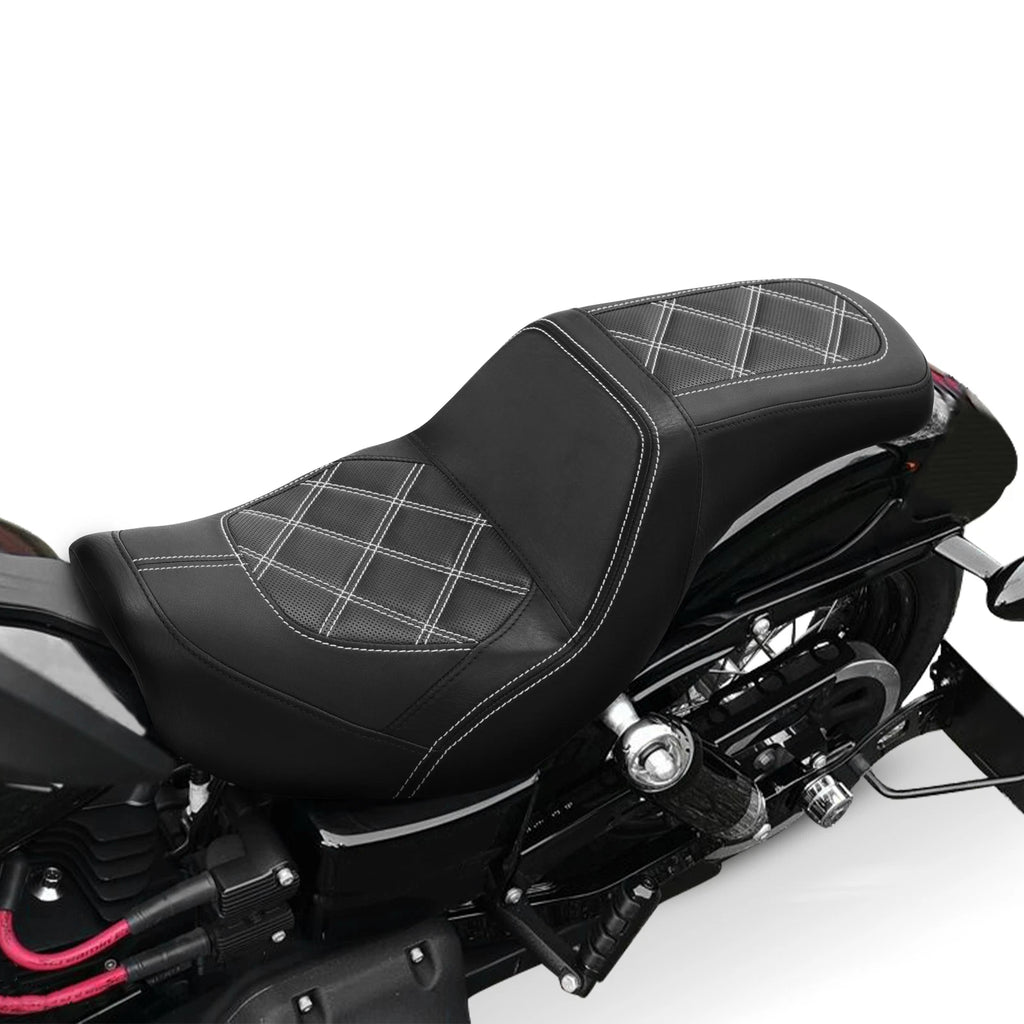 Gel Seat for Harley Dyna Super Wide Glide FXDWG (2006–2017)