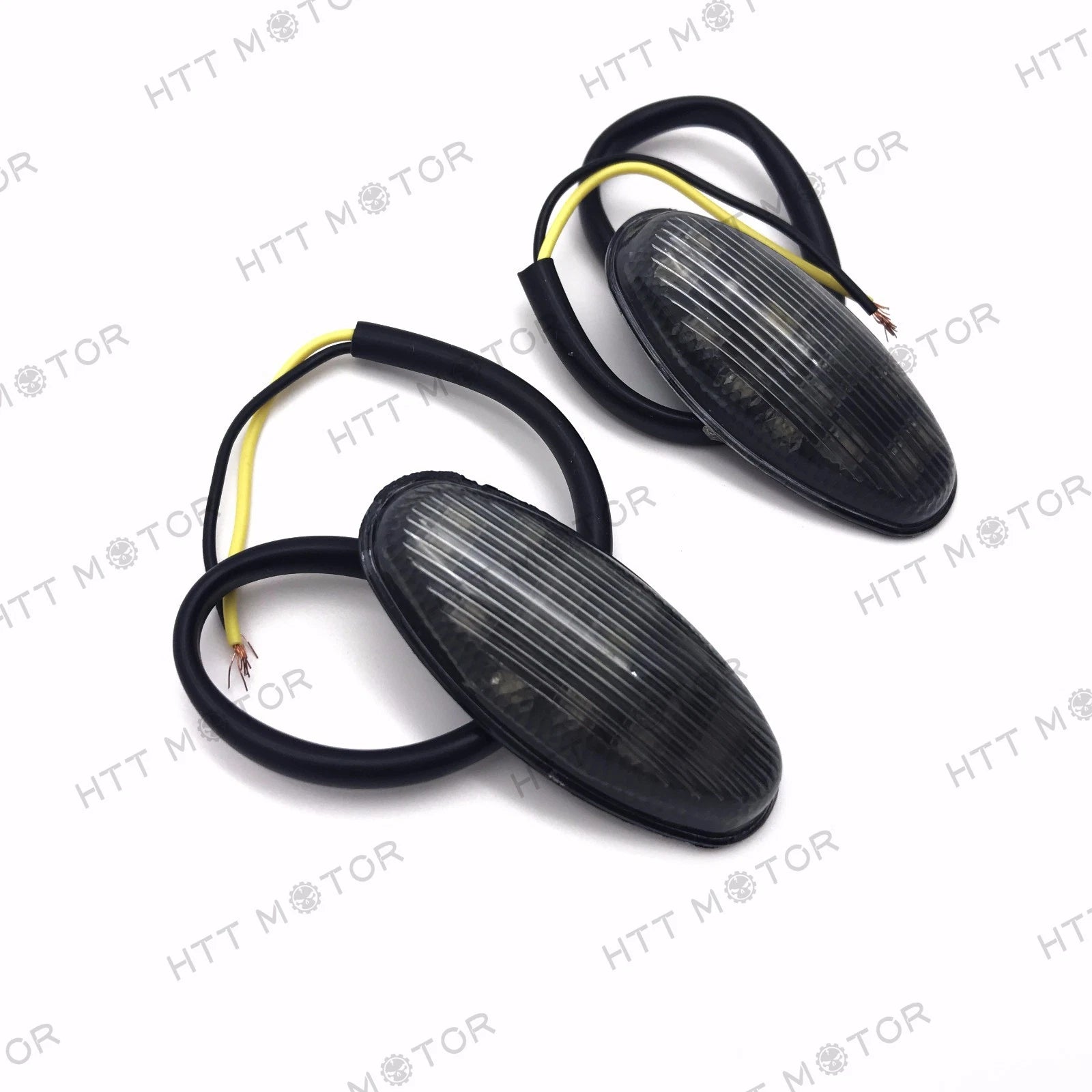 Smoke Turn Signal Mirror Block Plate for Honda CBR600RR (2003–2005) & CBR929RR (2000–2001)