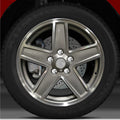 17x6.5 Factory Wheel (Medium Gray) For 2007-2010 Jeep Patriot