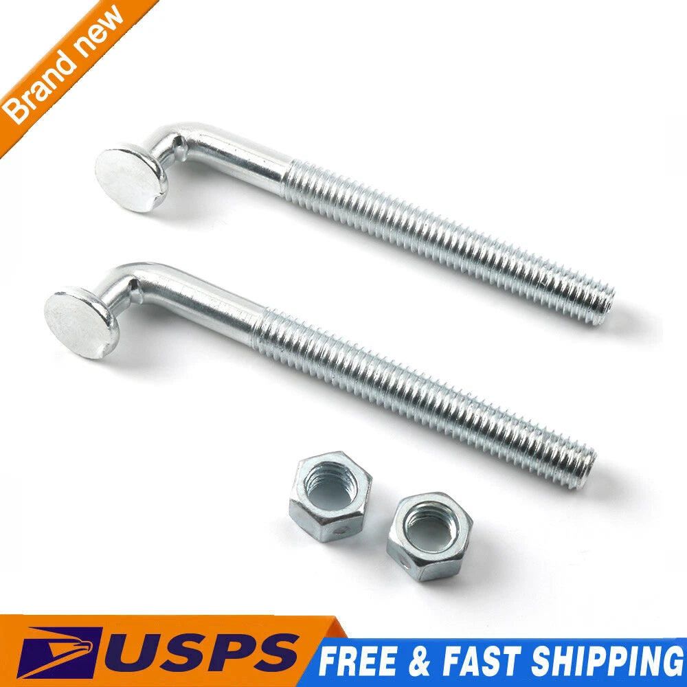 J-Bolts with Lock Nuts for A-Body B-Body C-Body (1968–1972)