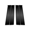 4pc Carbon Fiber Pillar Post Covers for 2009-2023 Dodge Journey