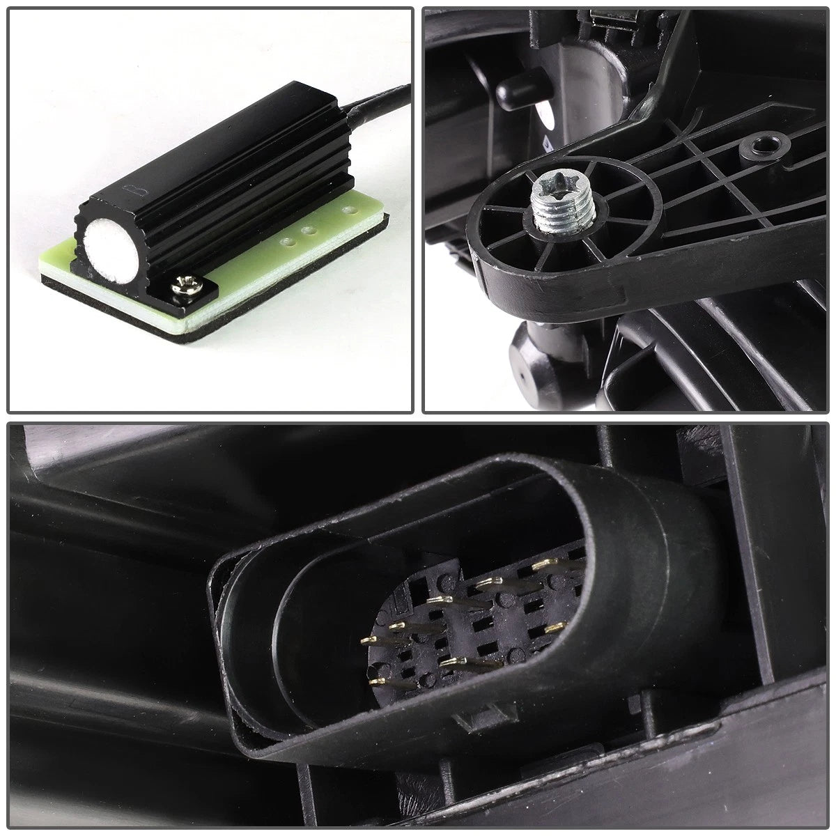 3D LED Bar Projector Headlights for Mercedes-Benz C-Class (2011–2015)