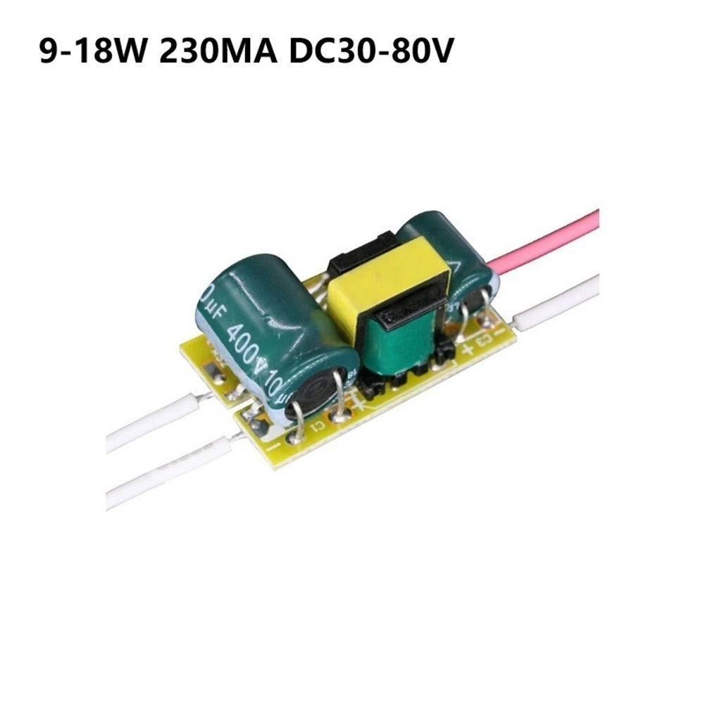LED Driver Power Supply Adapter for Lights (230MA 30-80V)