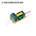 LED Driver Power Supply Adapter for Lights (230MA 30-80V)