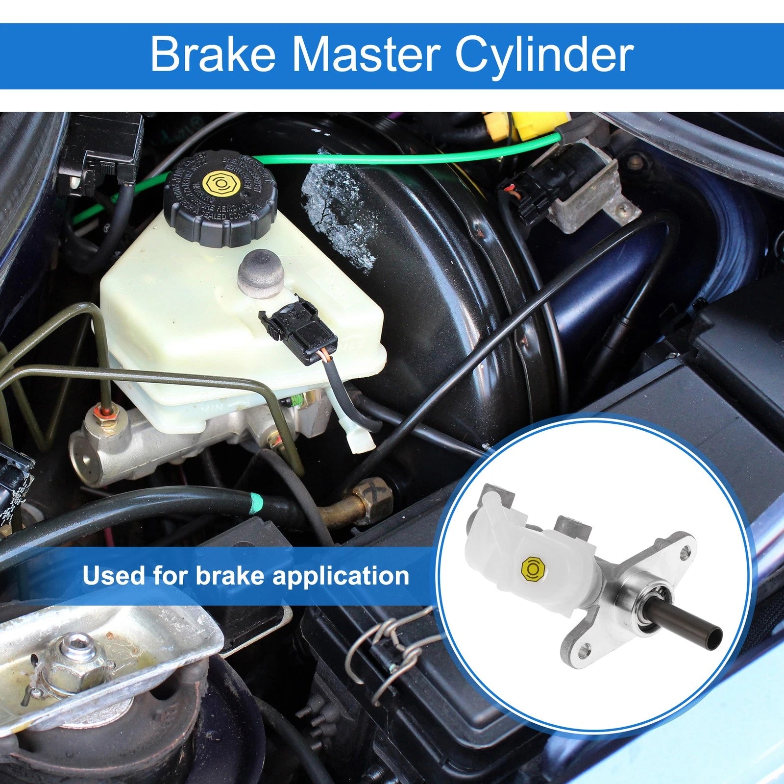 Brake Master Cylinder with Reservoir No. 46100SWAA01 for Honda CR-V (2007–2011)