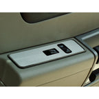 Door Arm Control Plates Replacement Brushed Stainless for Hummer H2 (2003–2007)