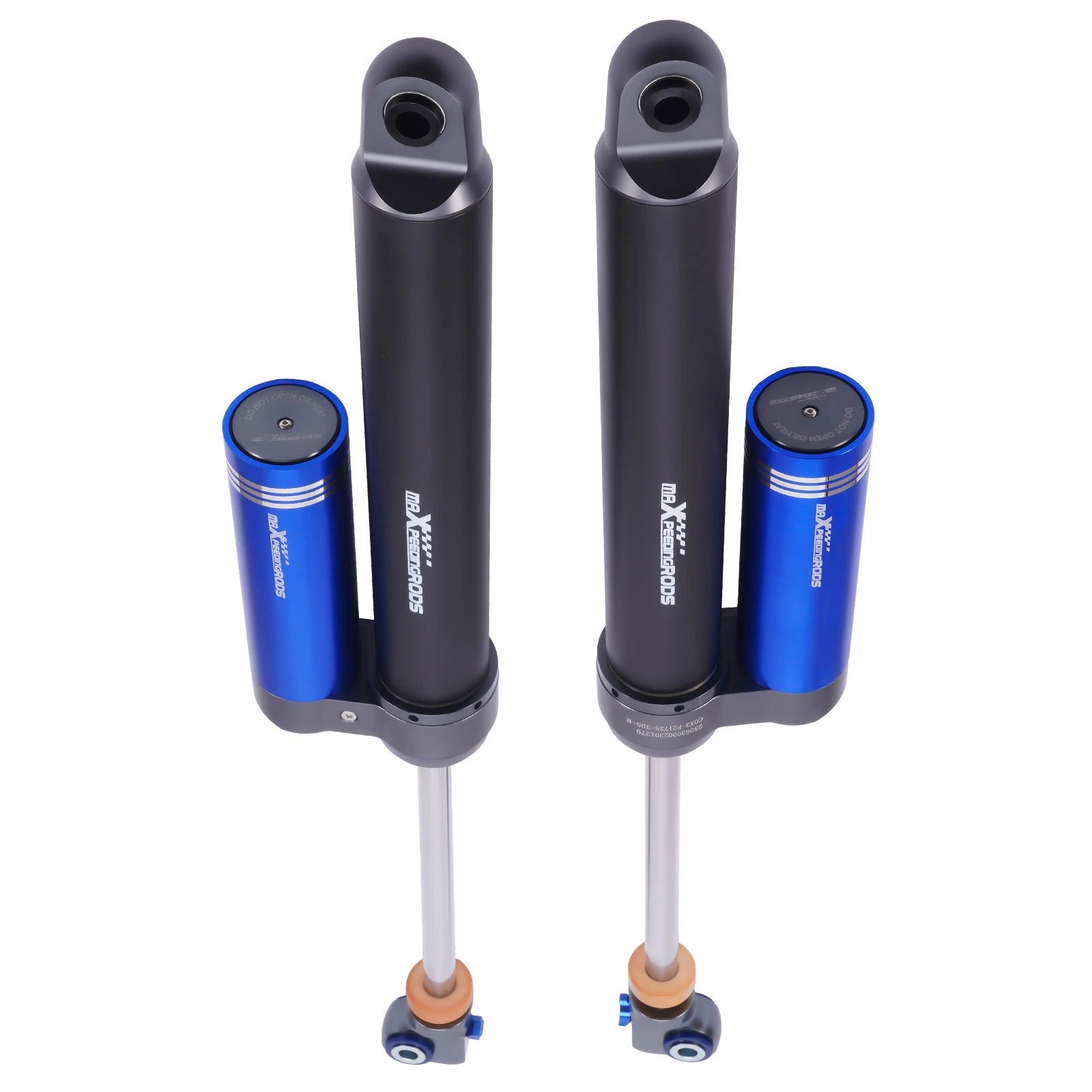 Dual Damper Adjustable Rear Shocks for Ford F-250 F-350 SD 4WD (2017–2024)