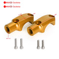 CNC Master Cylinder Clamp with 10mm Mirror Mount for 22mm Handlebar