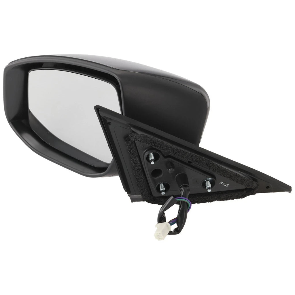 Left Side Mirror for Nissan Altima (2013–2018) with Signal Lamp, Power, 5 Pin