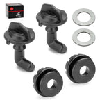 2 x Hood Latch Toggles + Grommets Washers for Polaris RZR S 4 800 (2008–2014)