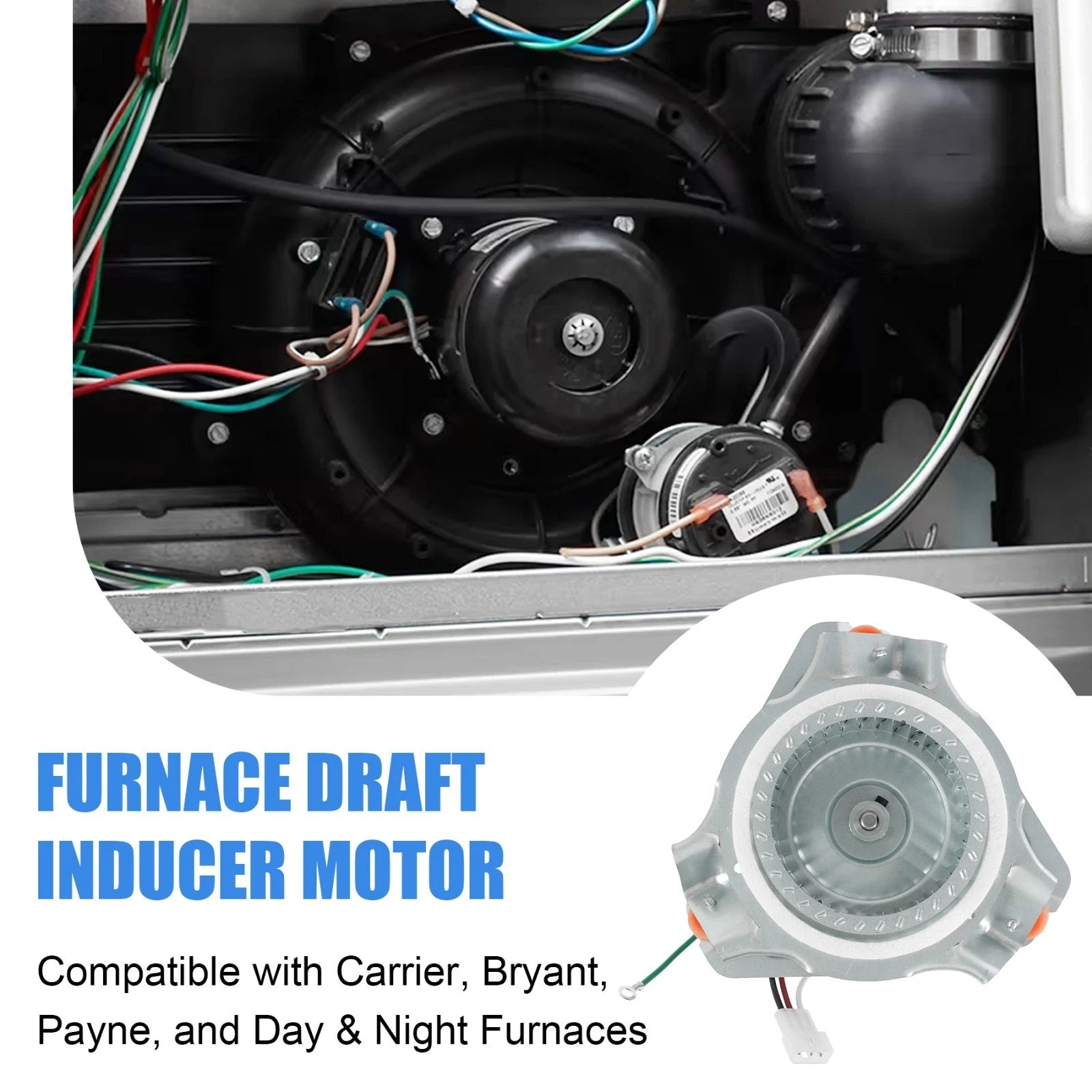 Draft Inducer Motor Assembly for Jakel (Compatible)