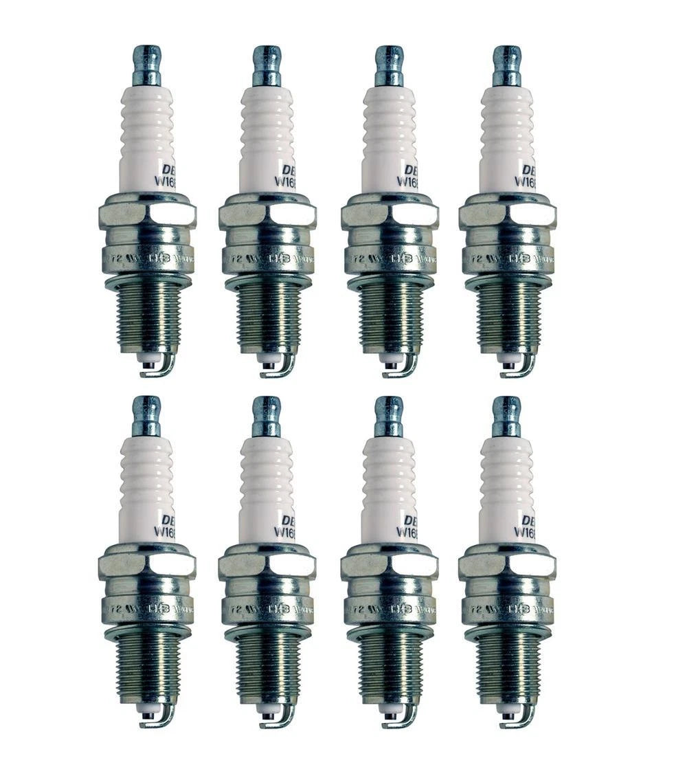 Spark Plug Set of 8 for Toyota BMW Dodge Jeep Mercedes (DENSO W16EXR U)