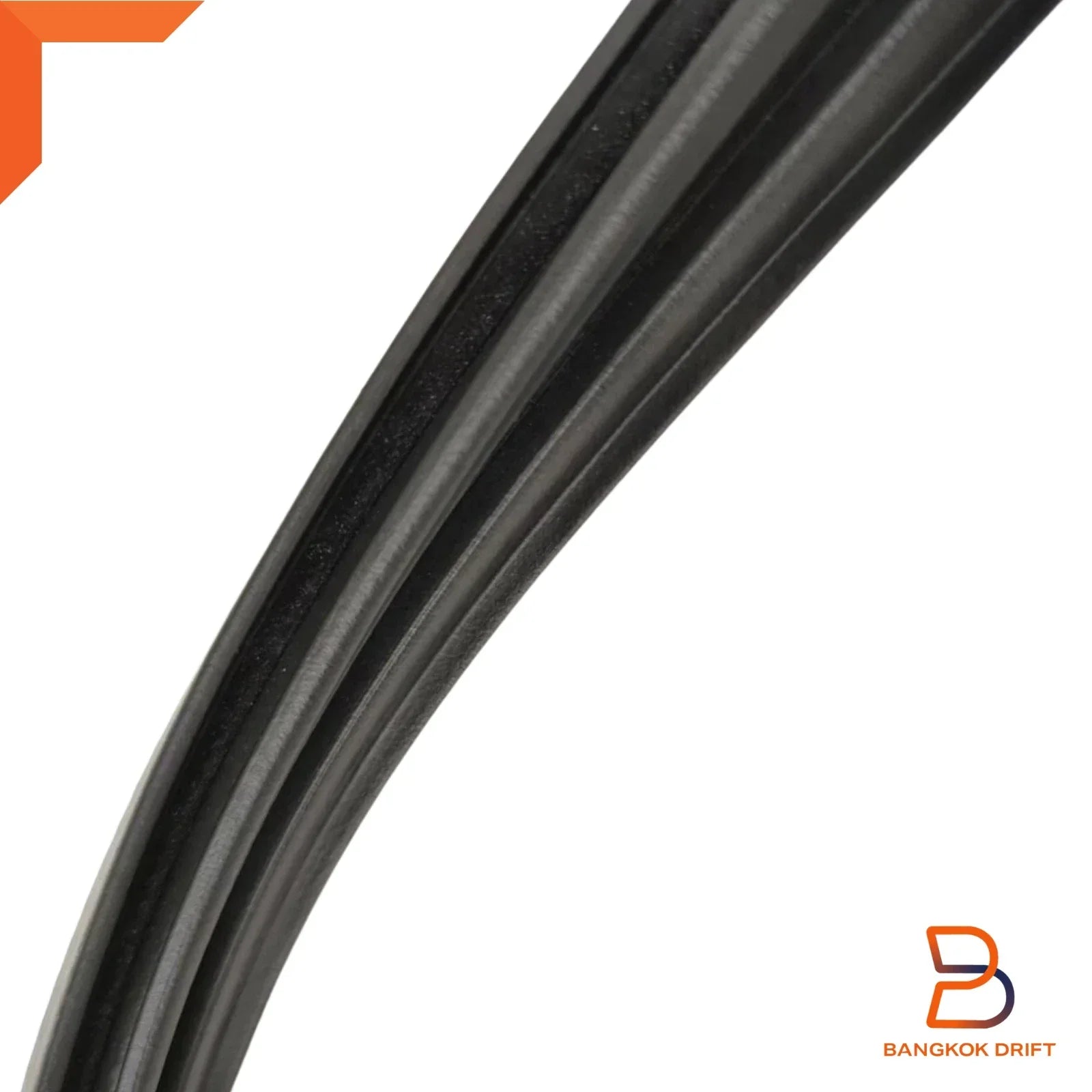 LH & RH Glass Weatherstrip Rubber Seal for Holden Rodeo Space Cab (88-02)