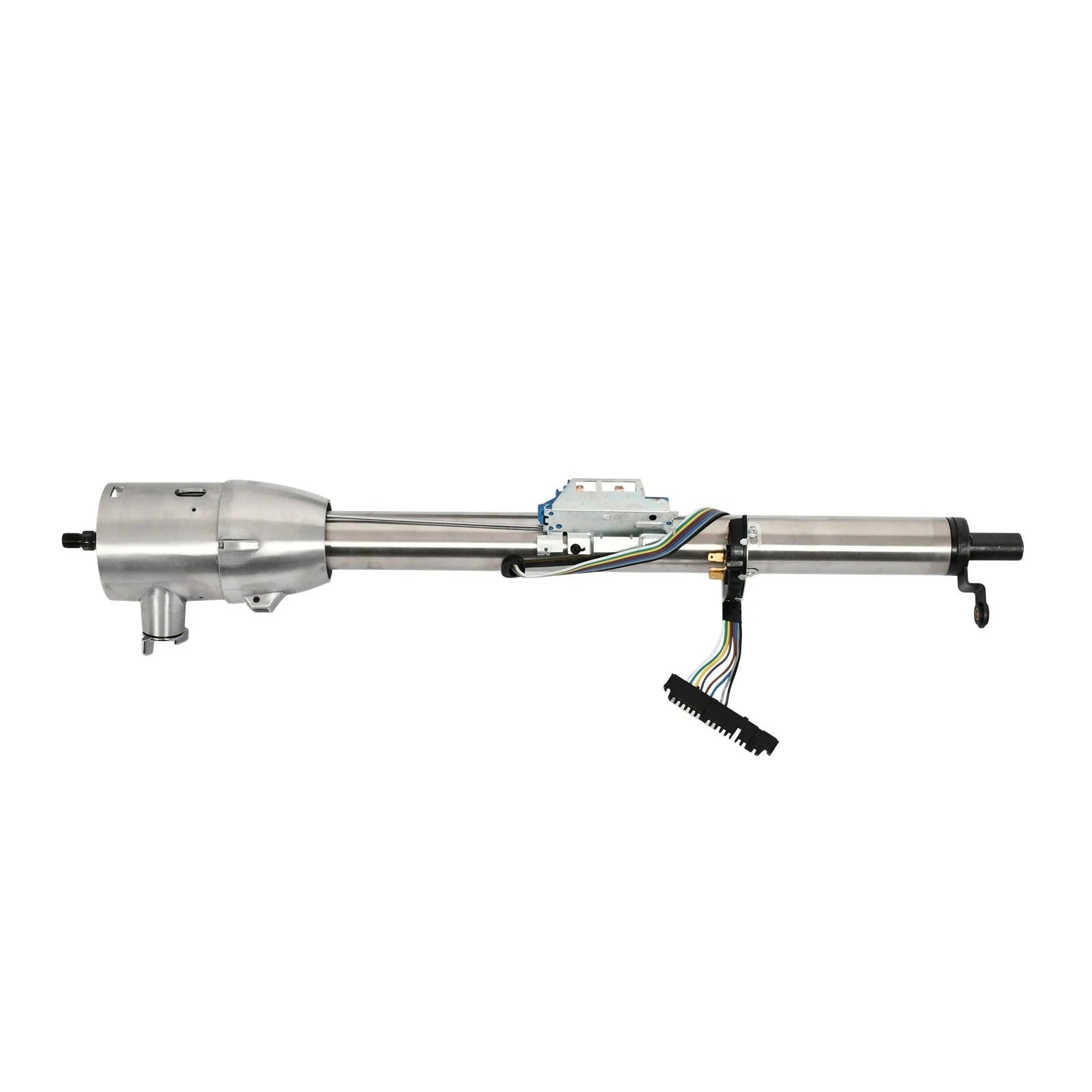 32" Stainless Steel Tilt Steering Column w/ Key & 9 Bolt Adapter for