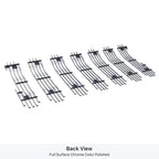 Stainless Chrome Billet Grille Insert for Jeep Wrangler JL (2018-2024)