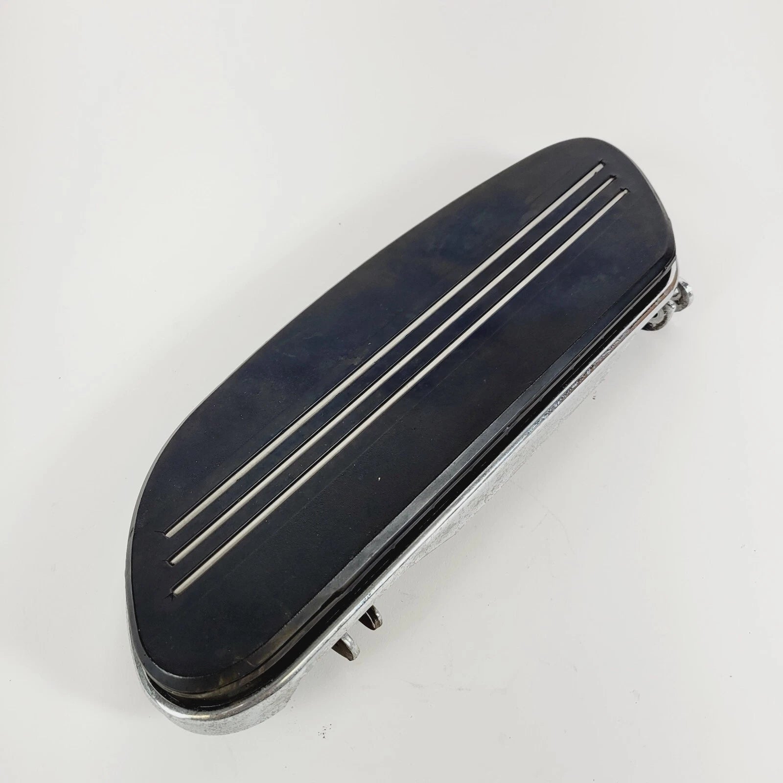 Chrome Streamliner Right Floorboard for Harley-Davidson Touring Street Glide (1986–2023)