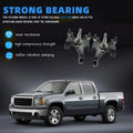 2" Drop Spindle Lowering Kit for Chevy Silverado C1500 GMC V8 (1988–1999)