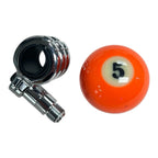 Steering Wheel Spinner Suicide Knob Replacement for 5 Pool Ball Billiards (—)