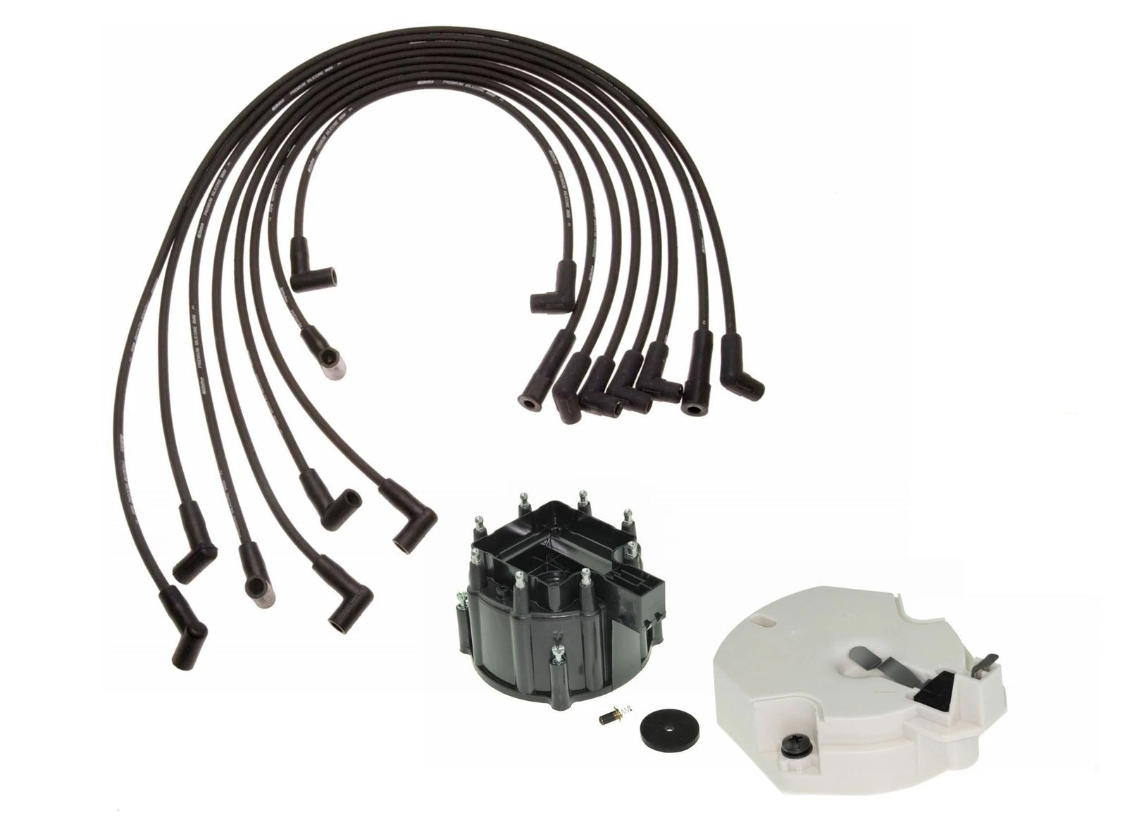 Ignition Wire Set & Distributor Cap Rotor Kit for Camaro Firebird (K20)