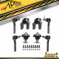 Set of 8 Front Ball Joints & Tie Rod Ends for Nissan Pickup (1995–1997)