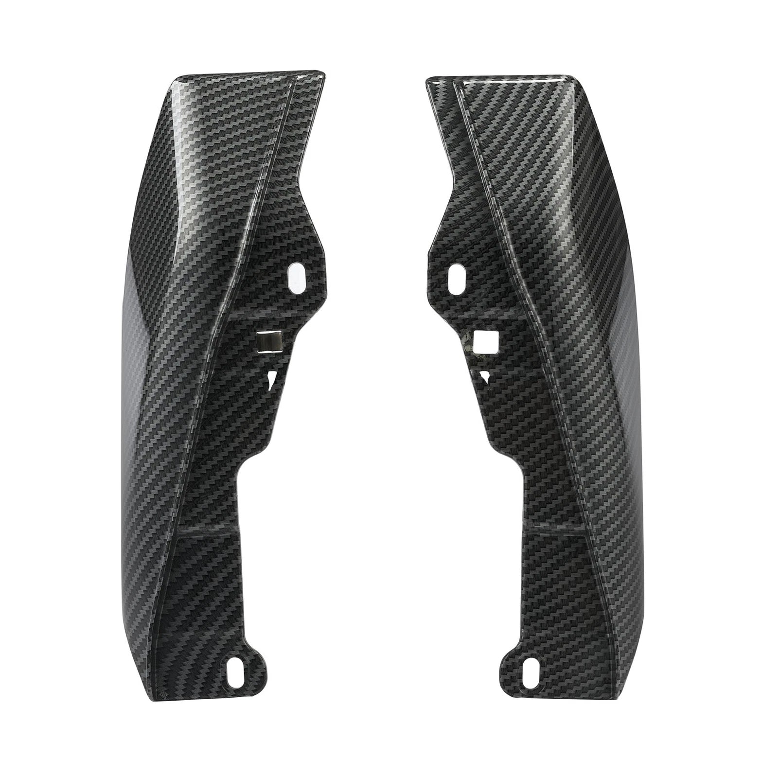 Carbon Fiber Mid-Frame Air Deflectors for Harley Touring (2009–2024)