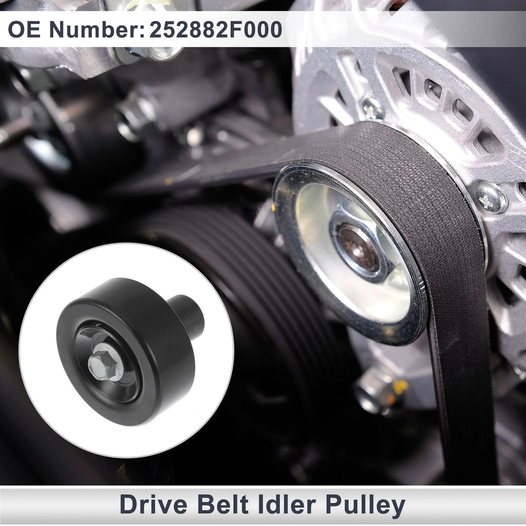 Drive Belt Idler Pulley for Hyundai Santa Fe (2010–2020) No. 252882F000