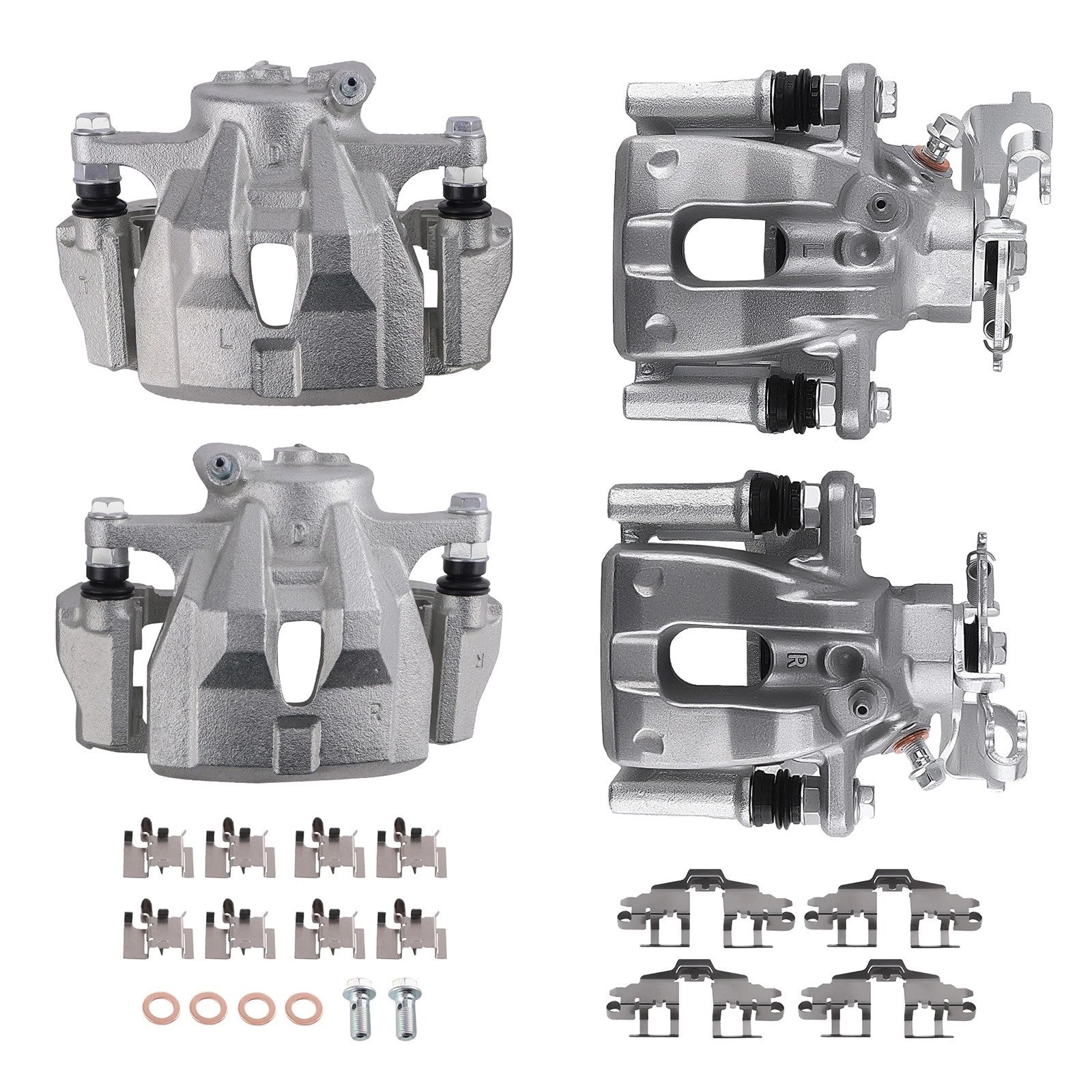Disc Brake Calipers for Pontiac Vibe 2009-2010, Toyota Corolla 2009-2010