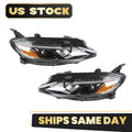 Halogen Headlight Set for Chevy Malibu RS/LS/LT (2019–2025) w/ Bulb