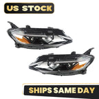 Halogen Headlight Set for Chevy Malibu RS/LS/LT (2019–2025) w/ Bulb