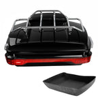 Chopped Trunk Backrest Luggage Rack LED Tail Light for Harley Touring (2014–2026)