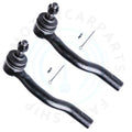 2X Front Outer Tie Rod End Kit for Infiniti QX56 (2004–2012) Nissan Titan (2004–2013)