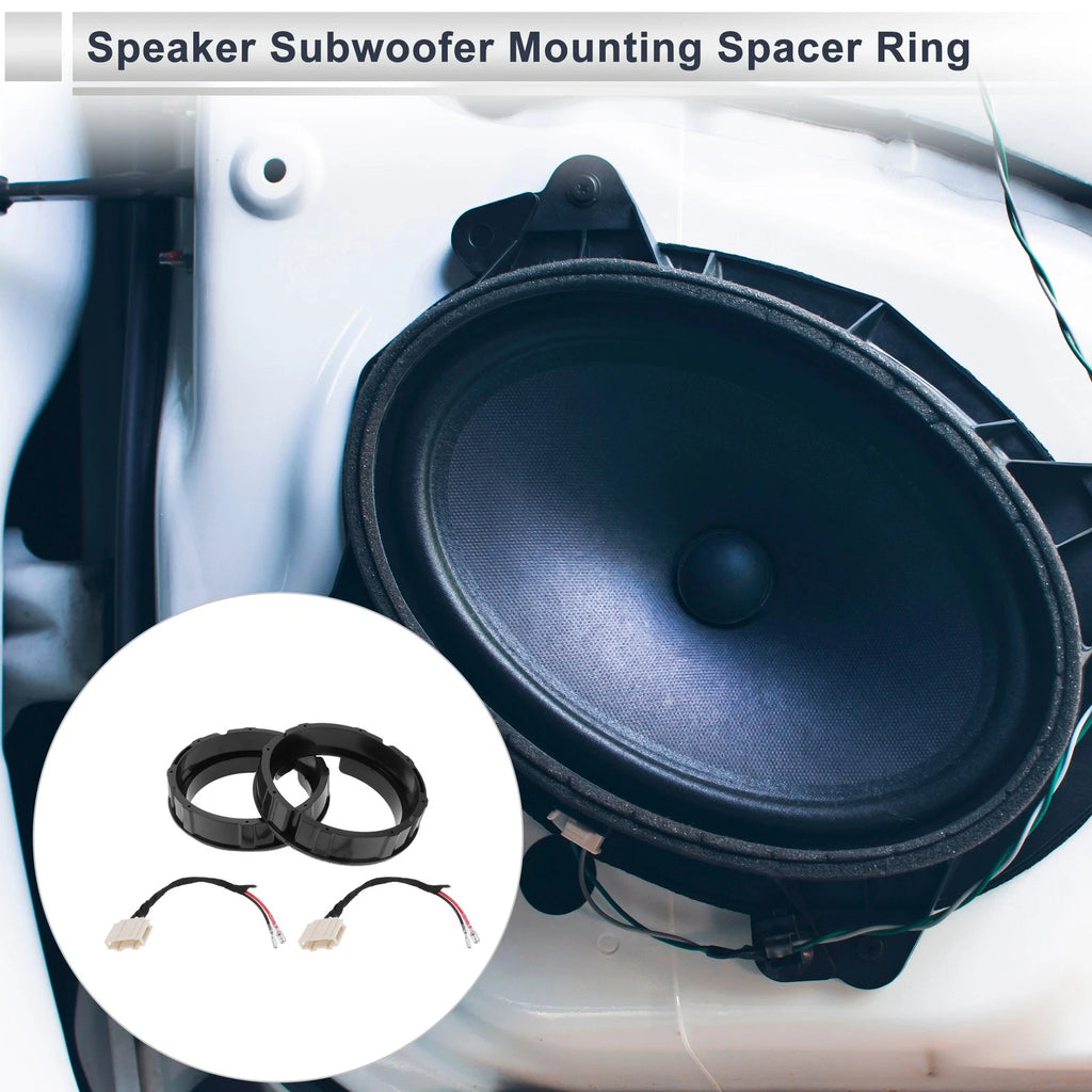 Set of 2 Speaker Spacer Rings for Volkswagen 6.5" Tweeter