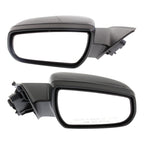 Set of 2 Heated Manual Folding Mirrors for Chevrolet Malibu (2013–2015)
