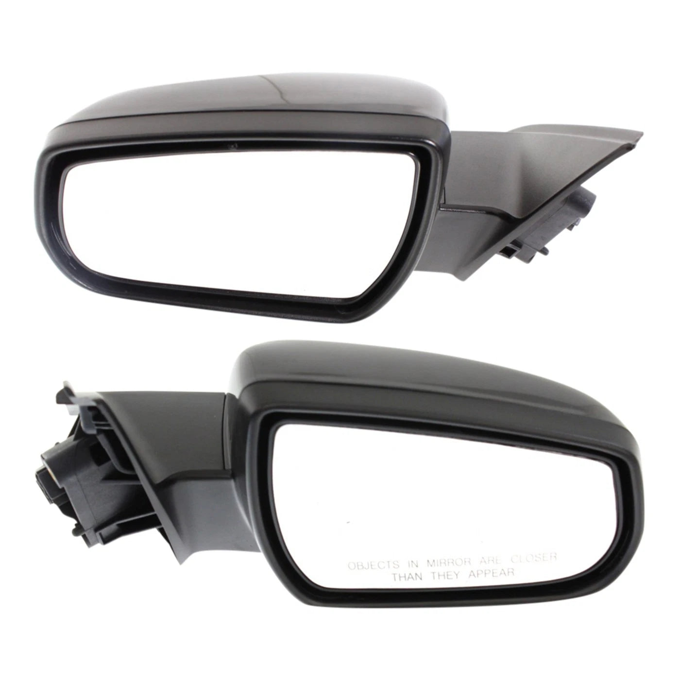 Set of 2 Heated Manual Folding Mirrors for Chevrolet Malibu (2013–2015)