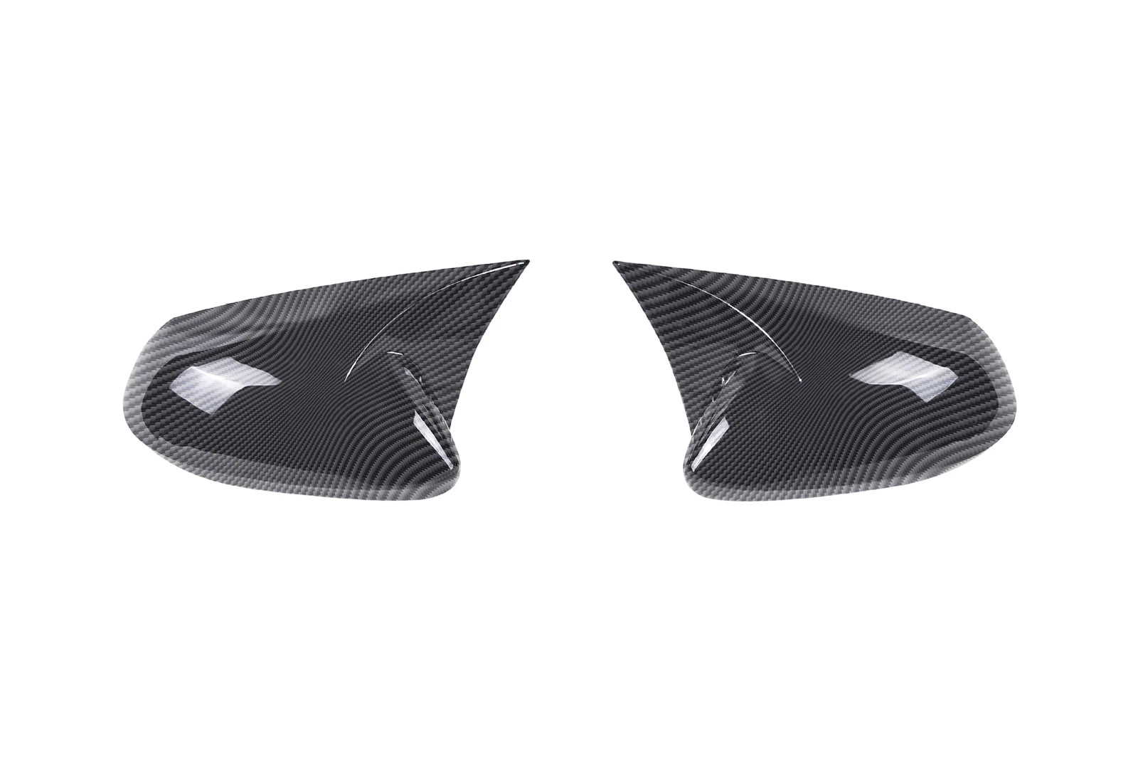 Carbon Look Tape-On Side Mirror Cover Cap for Toyota Corolla (2020–2024)
