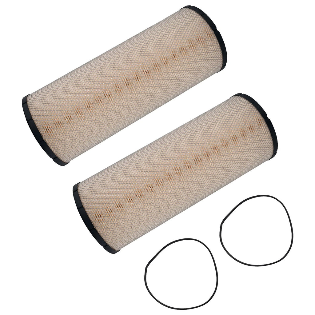 2x Air Filters for Freightliner Argosy FL80 Detroit Series 60 (1983–2007)