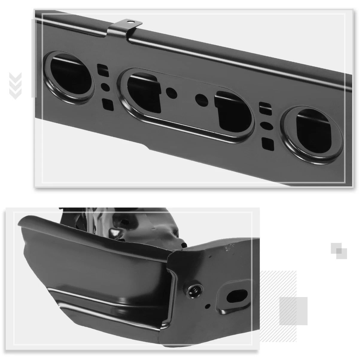 Foldable Tailgate Ladder for Pickup Trucks (28"-42" Tailgate)