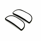 Wide Angle Blind Spot Rear View Auxiliary Mirror for Rectangle Vehicles (-)