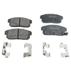 Rear Ceramic Brake Pad Set for Mazda RX-8 (2004–2011)