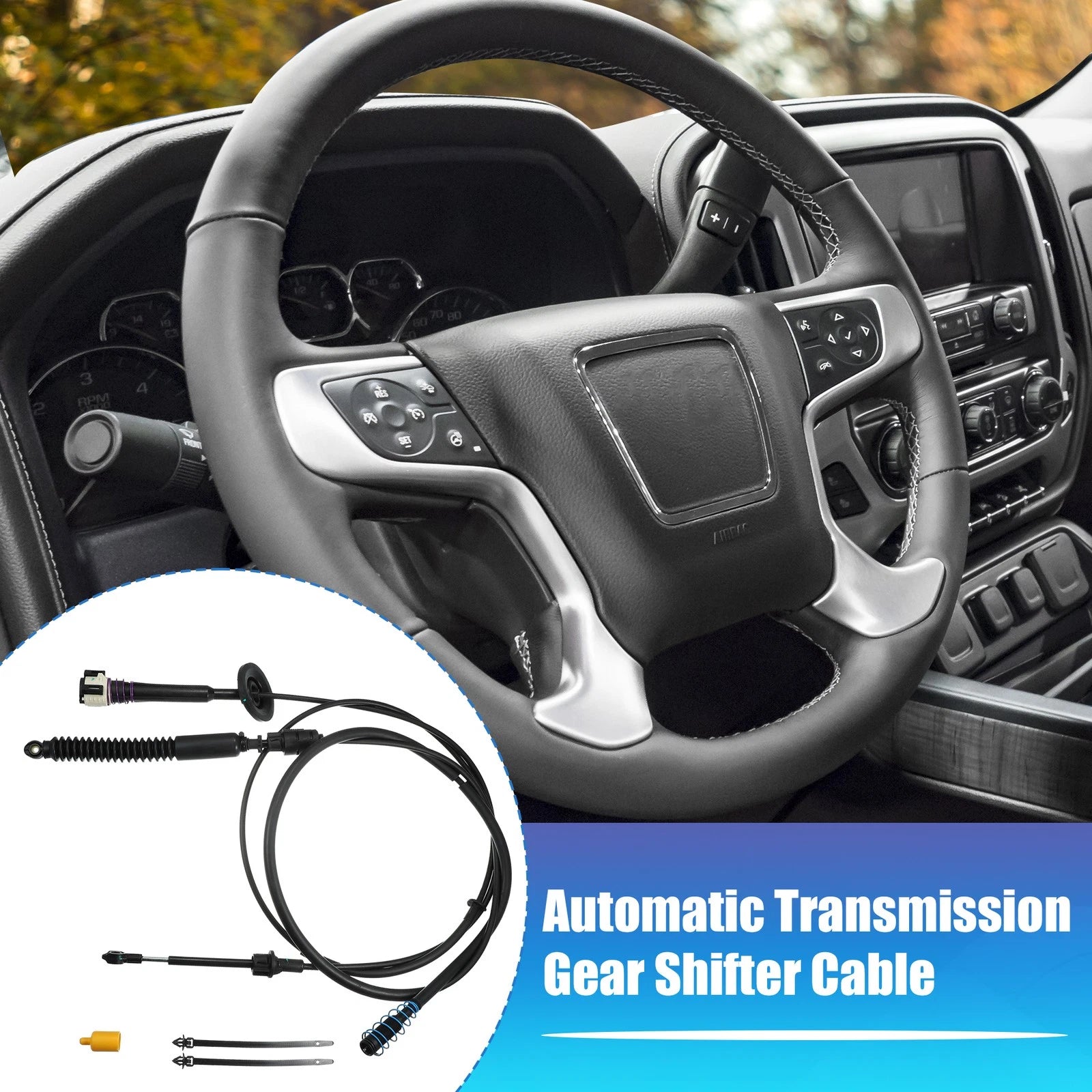 Automatic Transmission Gear Shifter Cable for GMC Chevrolet (12477640)