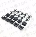 Dzus 15mm Black Quick Release Fasteners for Fairing Bolts (Fits )