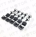 Dzus 15mm Black Quick Release Fasteners for Fairing Bolts (Fits )