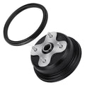 Rear Wheel Brake Drum w/ Seal Kit for Yamaha Kodiak 400 4x4 (1993–1999)