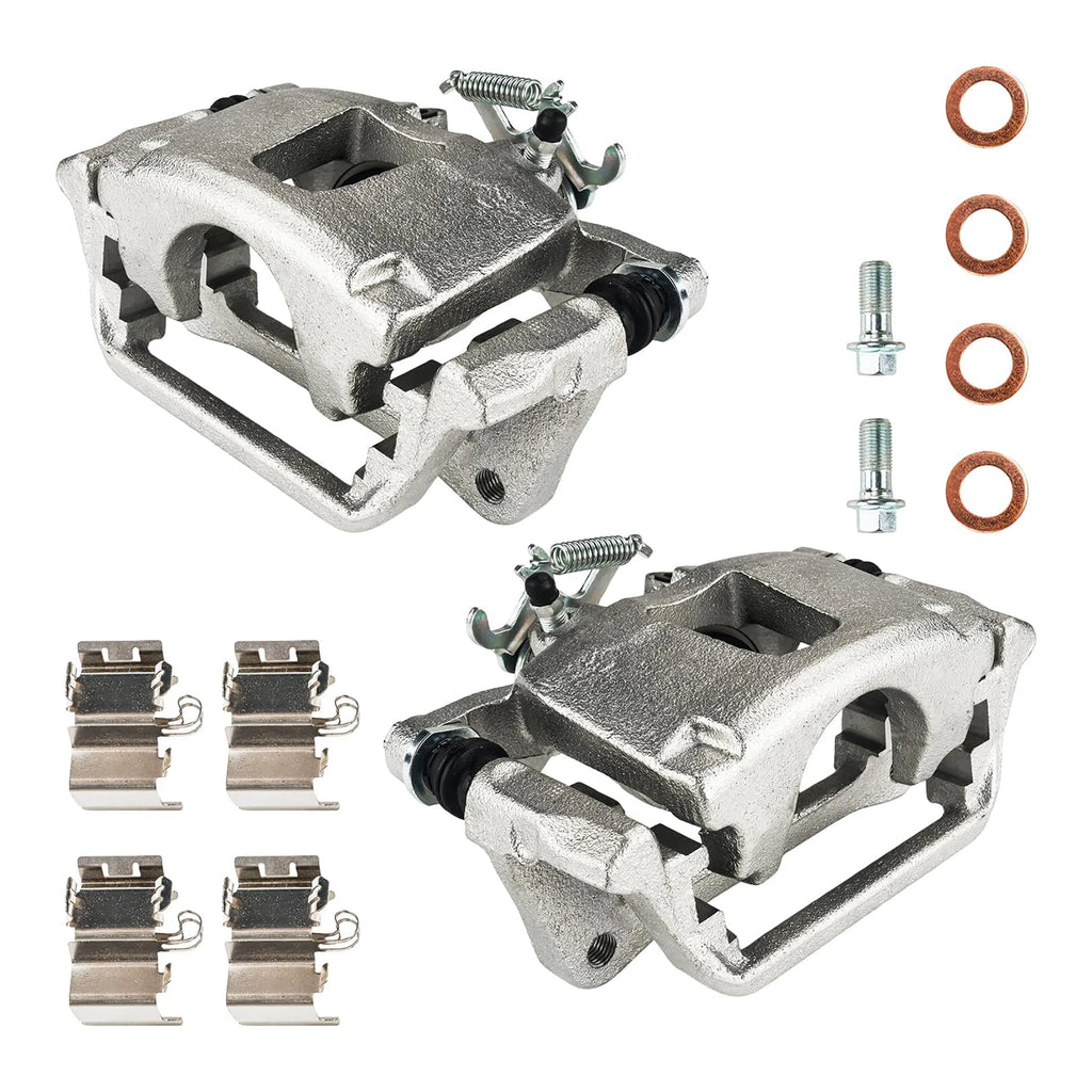 2X Rear Brake Calipers w/ Bracket for Chrysler Town & Country (2012–2017)